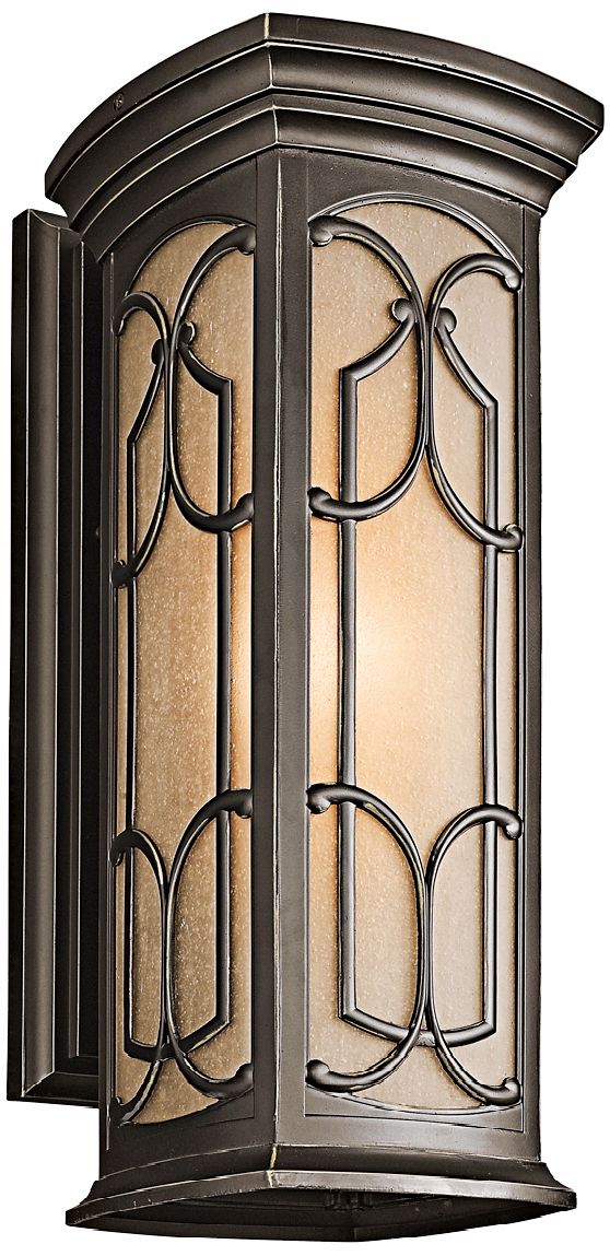 Franceasi Olde Bronze 22" High Outdoor Wall Light