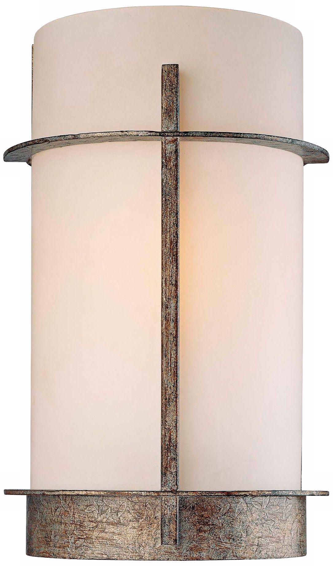 Compositions Collection 12 1/2" High Iron Wall Sconce