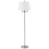 Andros Brushed Steel Finish 6-Way Floor Lamp