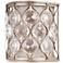 Feiss Lucia Collection 8" High Crystal Wall Sconce