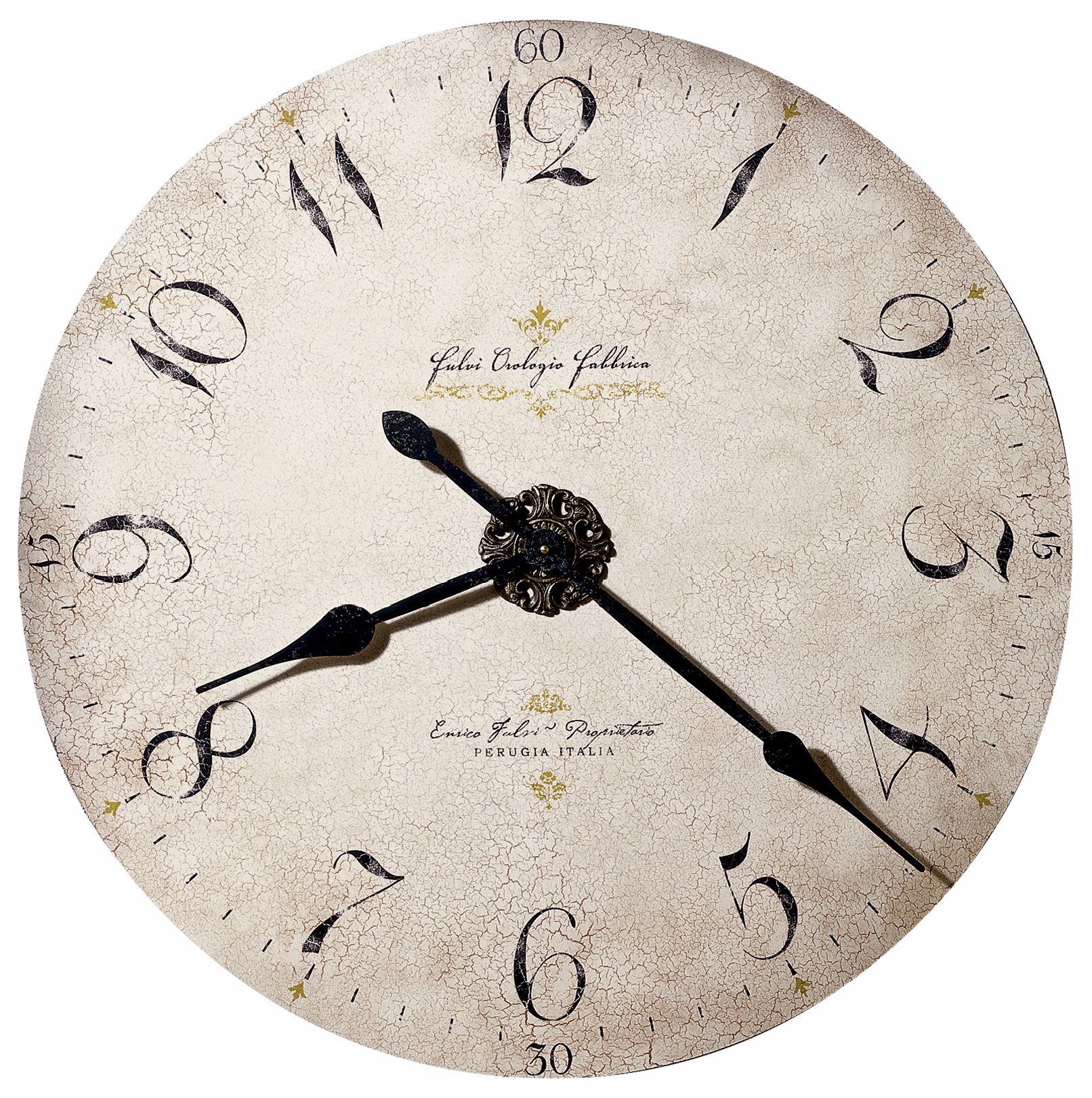Dia Enrico Fulvi Large 32" Wide Wall Clock by Howard Miller 