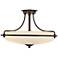 Griffin Collection Palladian Bronze 21" Wide Ceiling Light