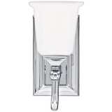 Nicholas Collection Polished Chrome 10&quot; High Wall Sconce