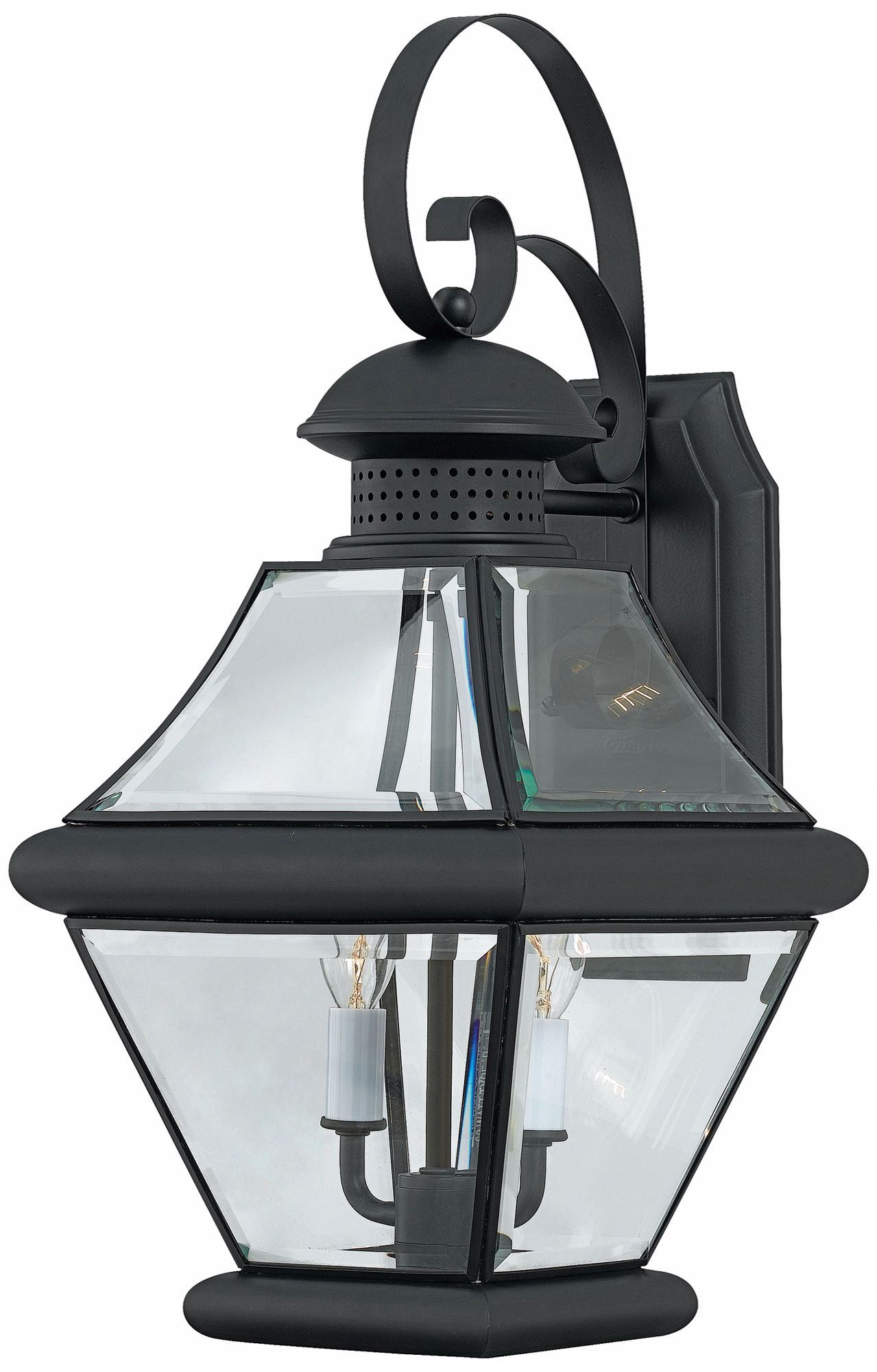 Rutledge Collection Black 19" High Outdoor Wall Light