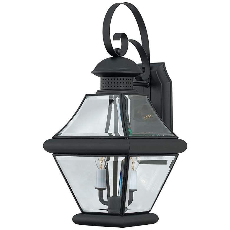 Rutledge Collection Black 19&quot; High Outdoor Wall Light