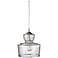 Jamie Young Lafitte Clear Glass 10" Wide Pendant Chandelier