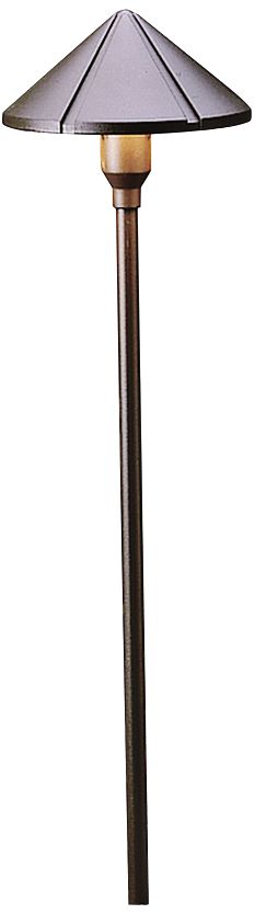 Kichler 22 1/4" High Bronze Center-Mount LED Path Light