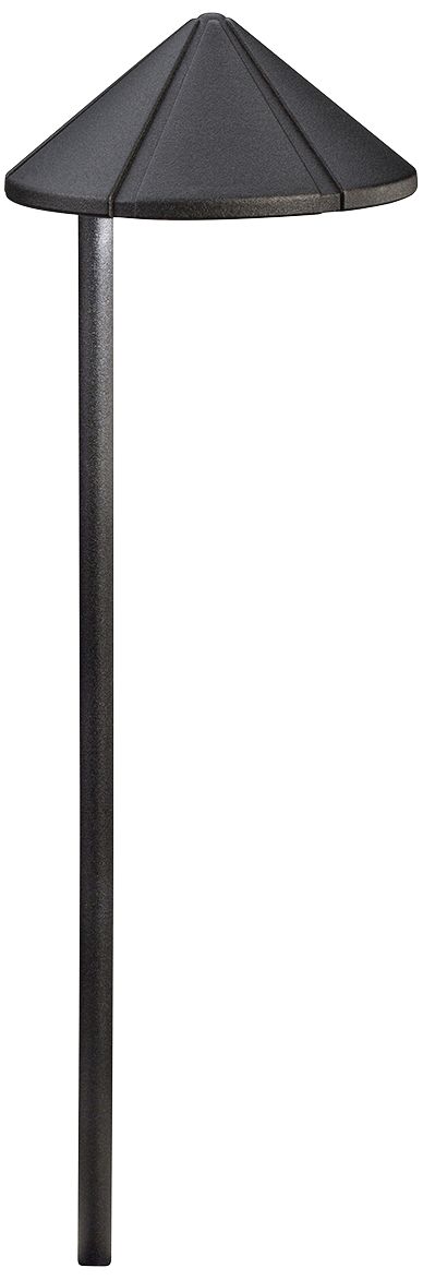 Kichler 20" High 3000K LED Black Side-Mount Path Light