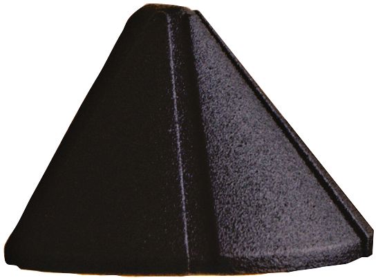 Kichler Landscape 3 3/4"W 3000K LED Black Deck Light