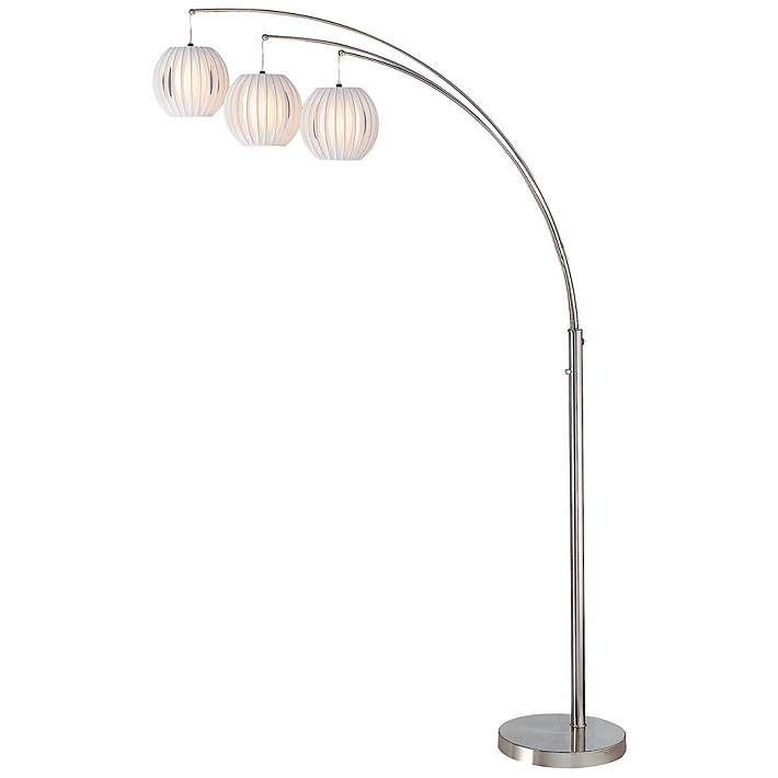 Lite Source Deion 3 Light Hanging Arc, 3 Light Arched Floor Lamp