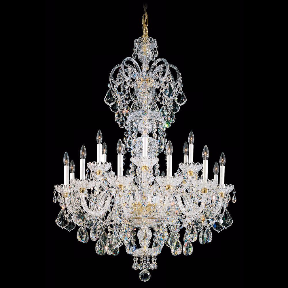Schonbek Olde World 36" Wide Spectra Crystal Chandelier