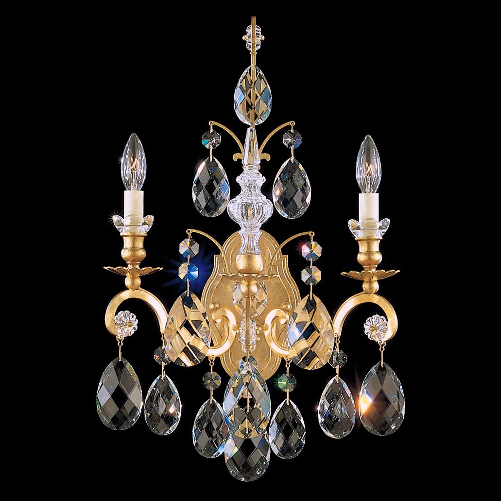 Schonbek Renaissance Collection 22 1/2" High Crystal Sconce