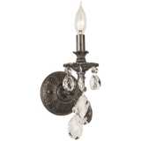Schonbek Milano Collection 13 1/2&quot; High Crystal Wall Sconce