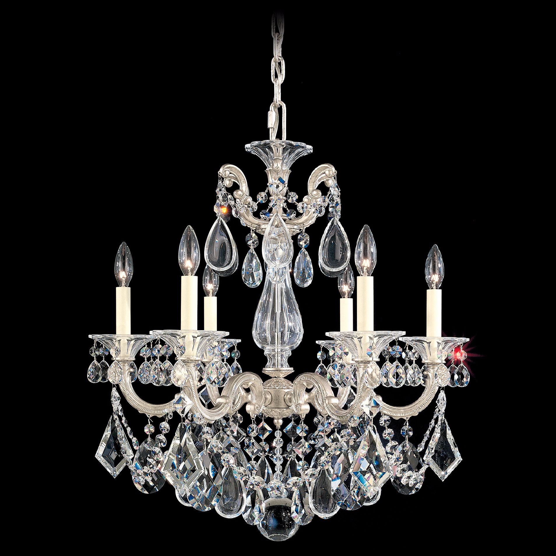 Schonbek La Scala 23" Wide Spectra Crystal Chandelier