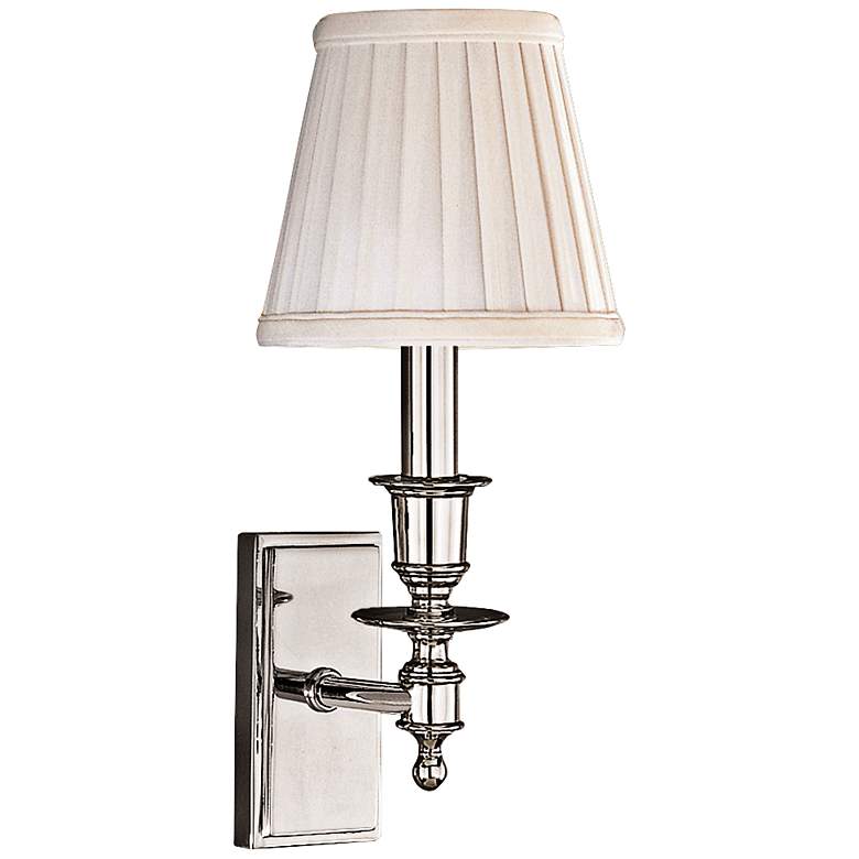 Hudson Valley Newport 13&quot;H Polished Nickel Wall Sconce