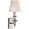 Hudson Valley Newport 13"H Polished Nickel Wall Sconce
