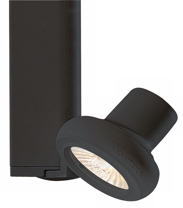 Lightolier SofTech Black MR16 Track Spot Head N8232 Lamps Plus