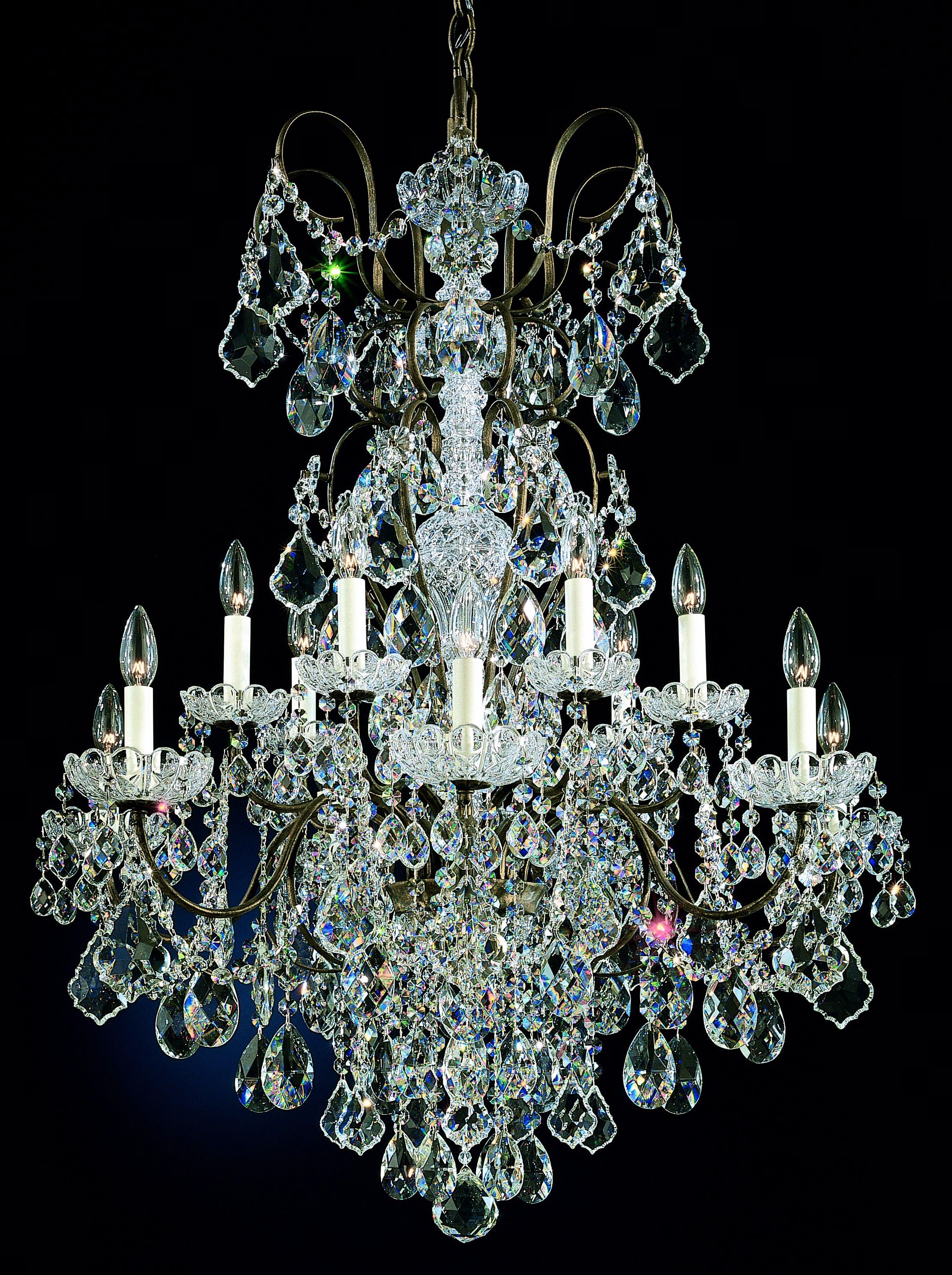 Schonbek New Orleans Collection 32" Wide Crystal Chandelier N8501