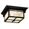 Hickory Point 15" Wide Bronze Outdoor Ceiling Light