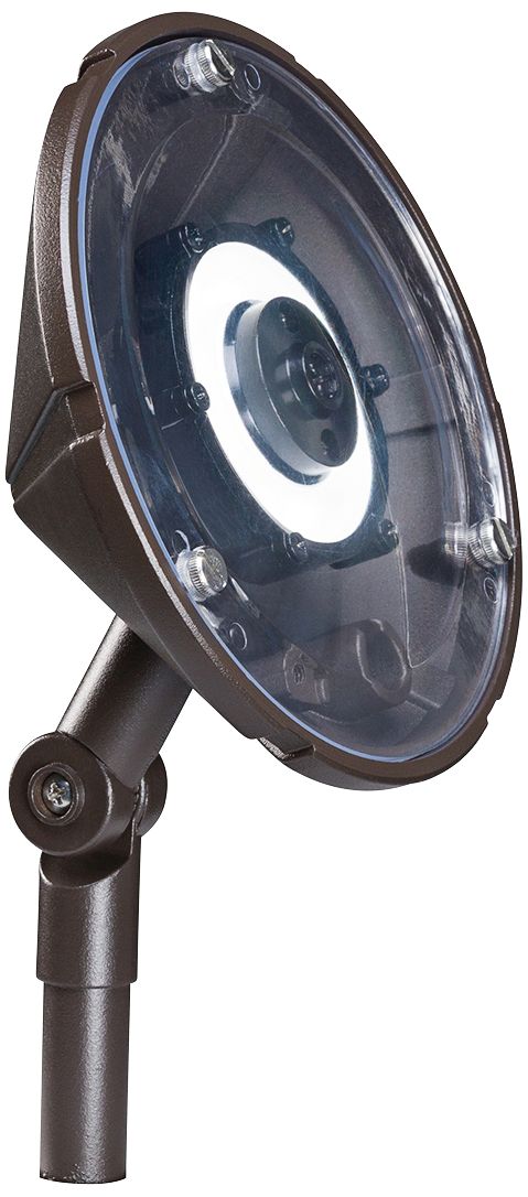 Kichler 6"W HiLow LED Wall Wash Bronze Landscape Light N9230