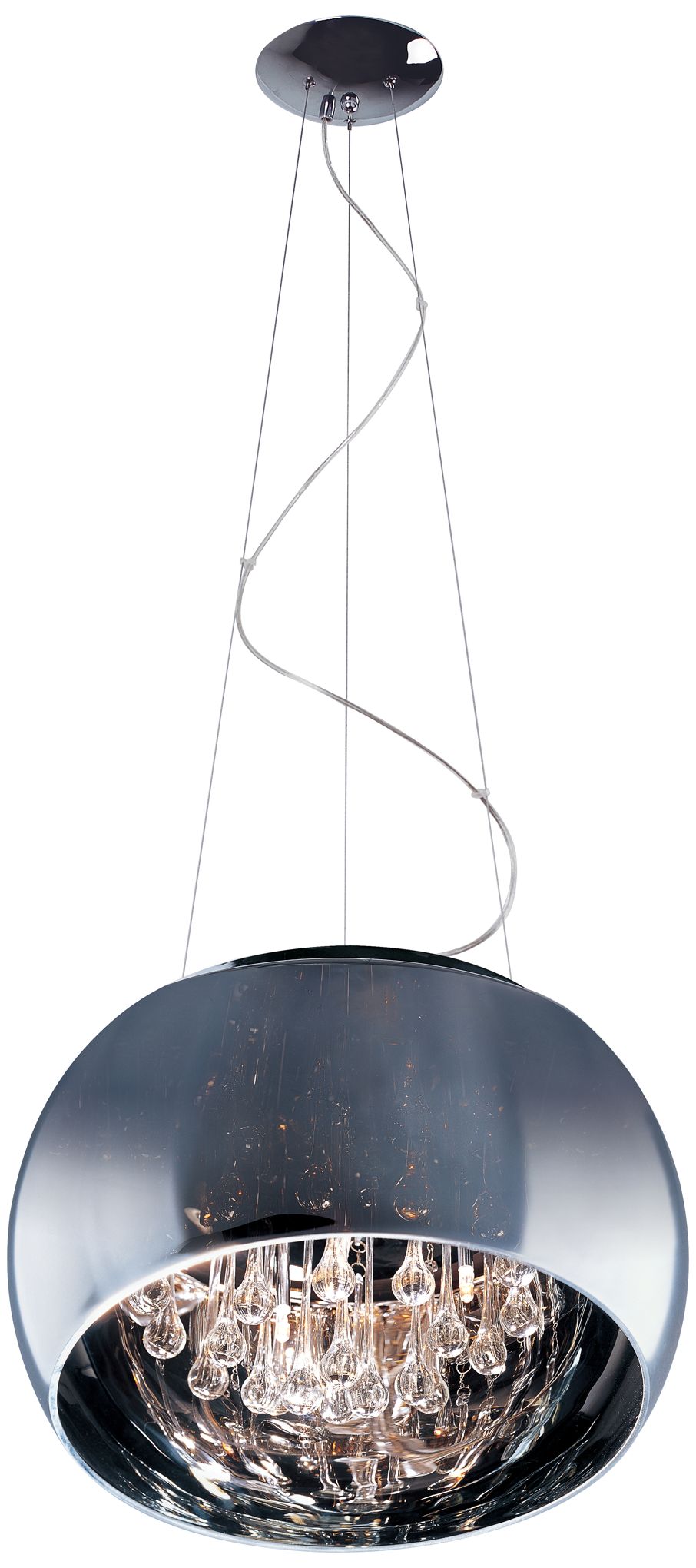 ET2 Sense 19 3/4" Wide Polished Chrome Pendant Light