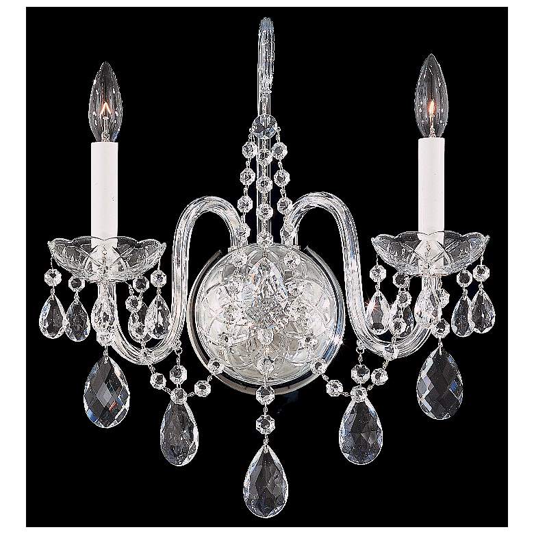 Schonbek Arlington Collection 16&quot; High Crystal Wall Sconce