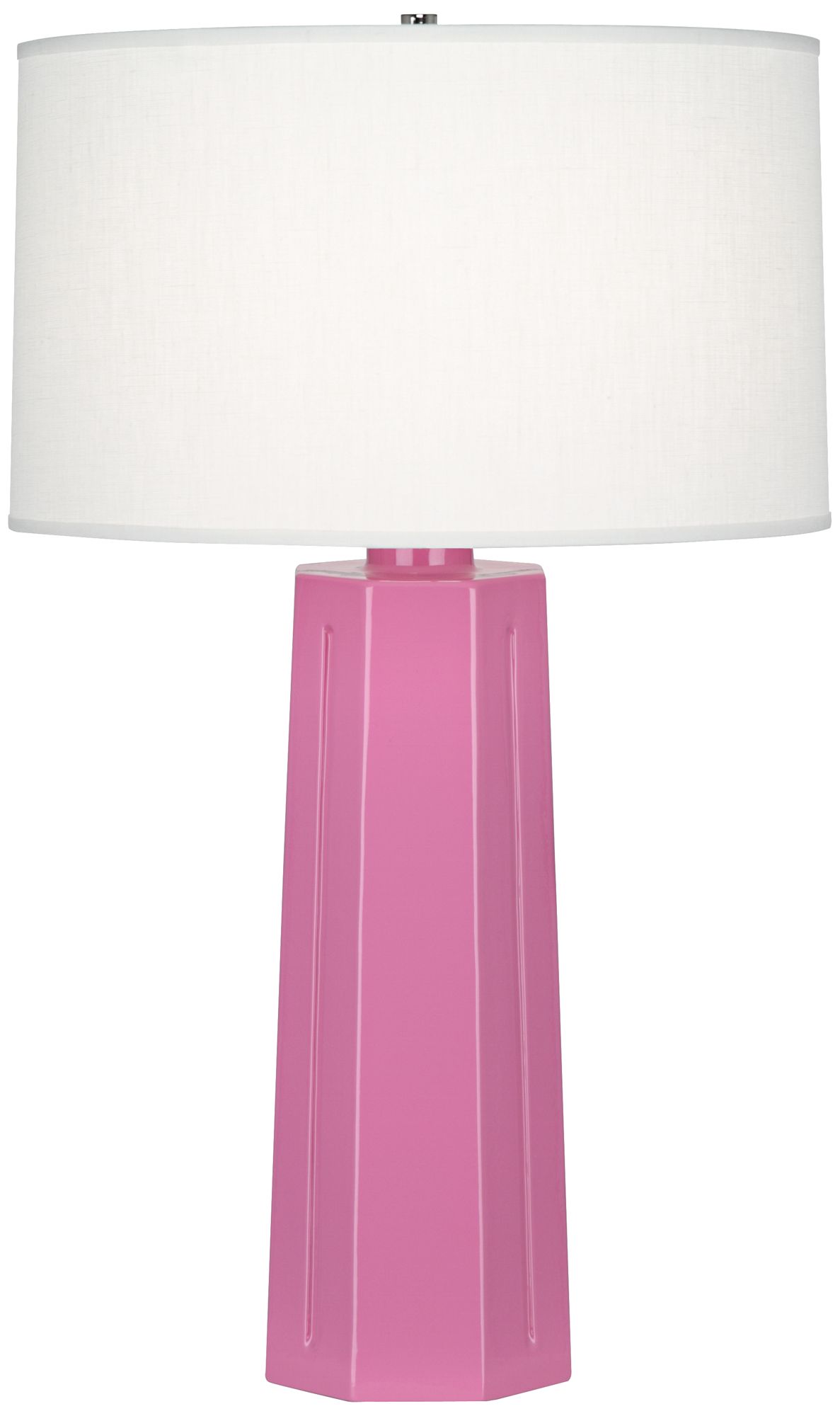 Robert Abbey Mason Schiaparelli Pink 26" High Table Lamp