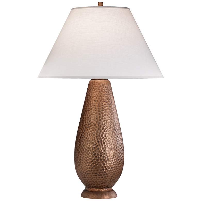Robert Abbey Beaux Arts Copper 34&quot; High Table Lamp
