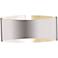 Holtkoetter Voila 9 1/4" Wide Stainless Steel Wall Sconce