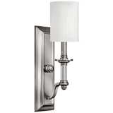 Hinkley Sussex 17 3/4&quot; High Brushed Nickel Wall Sconce