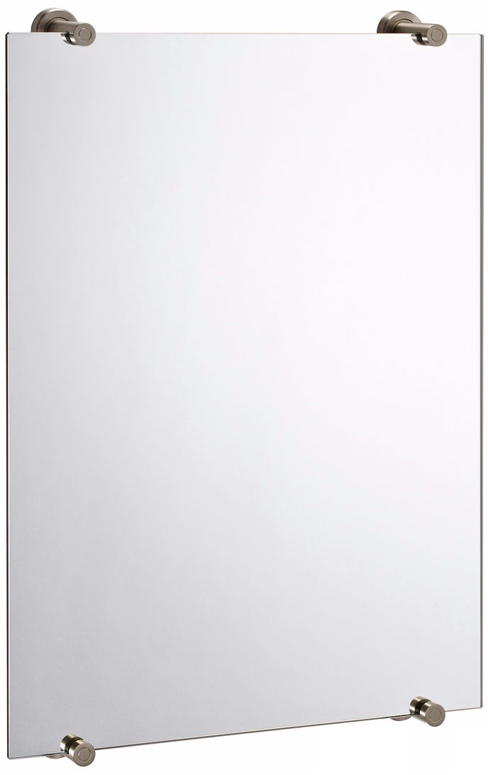 Gatco Latitude II Satin Nickel 22" x 32" Wall Mirror