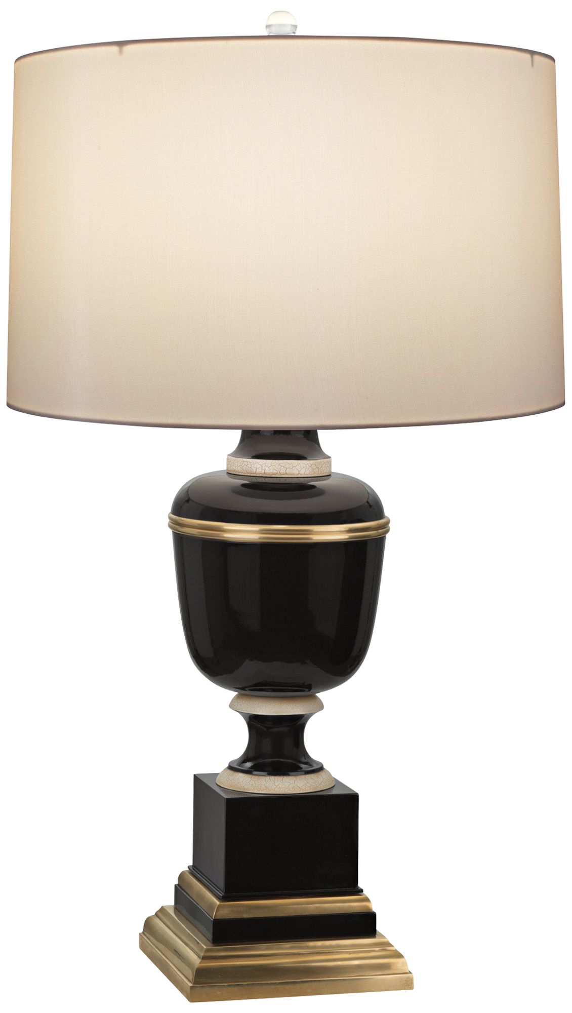 Mary McDonald Annika Black Cloud Cream Shade Table Lamp
