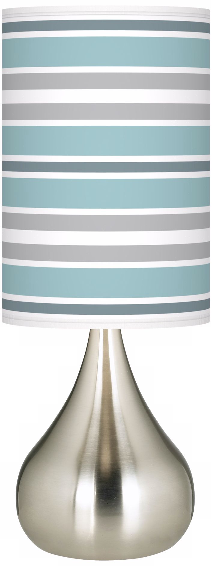 Multi Color Stripes Giclee Big Droplet Table Lamp - #R1672 ...
