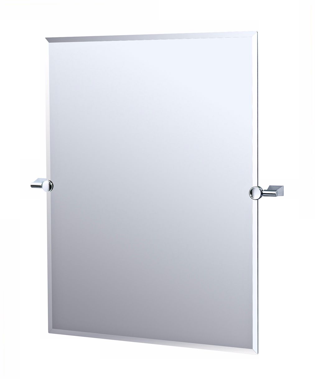 Gatco Chrome Bleu 32" High Tilting Wall Mirror
