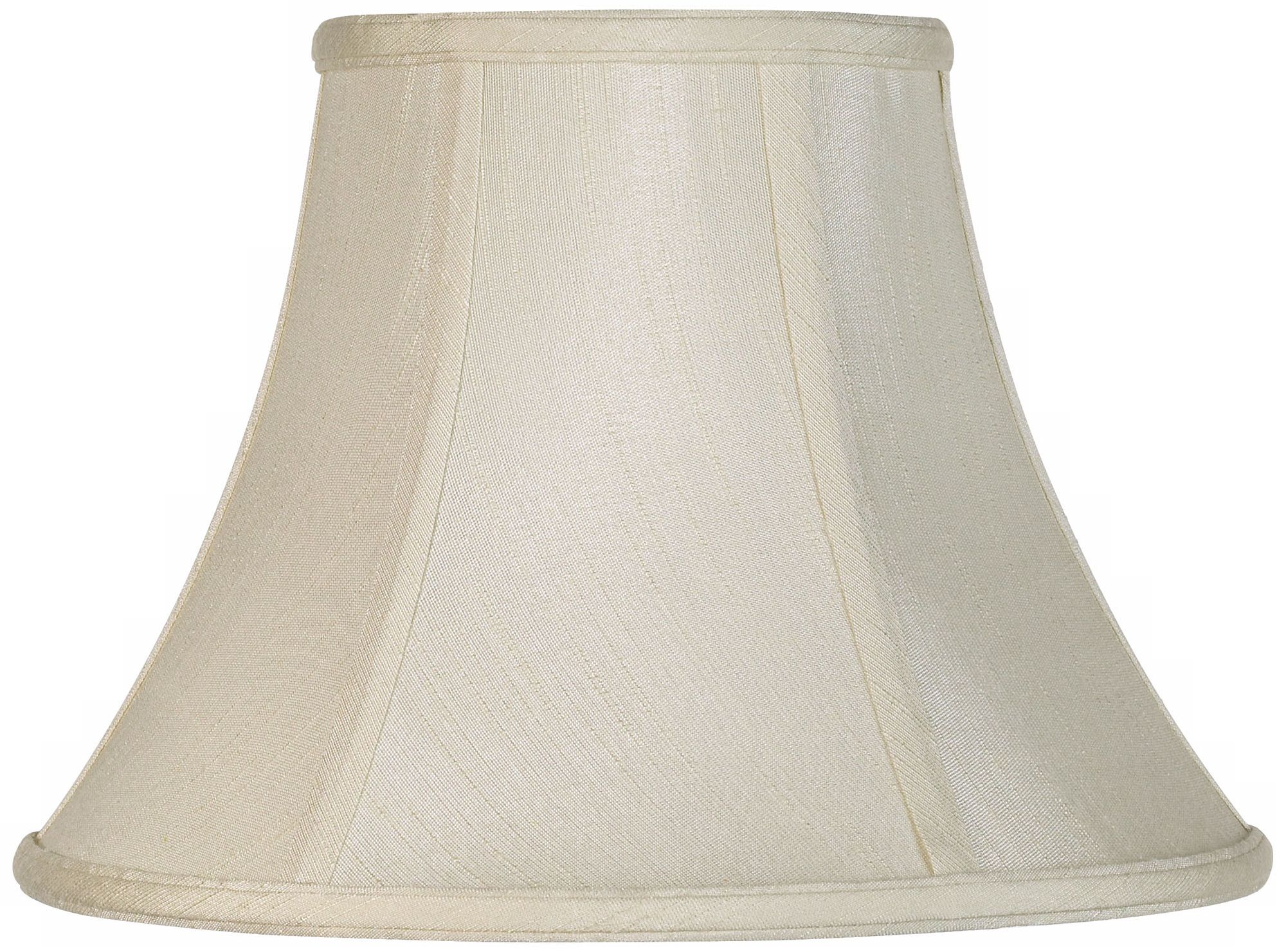 Imperial Collection Creme Bell Lamp Shade 6x12x9 (Spider)