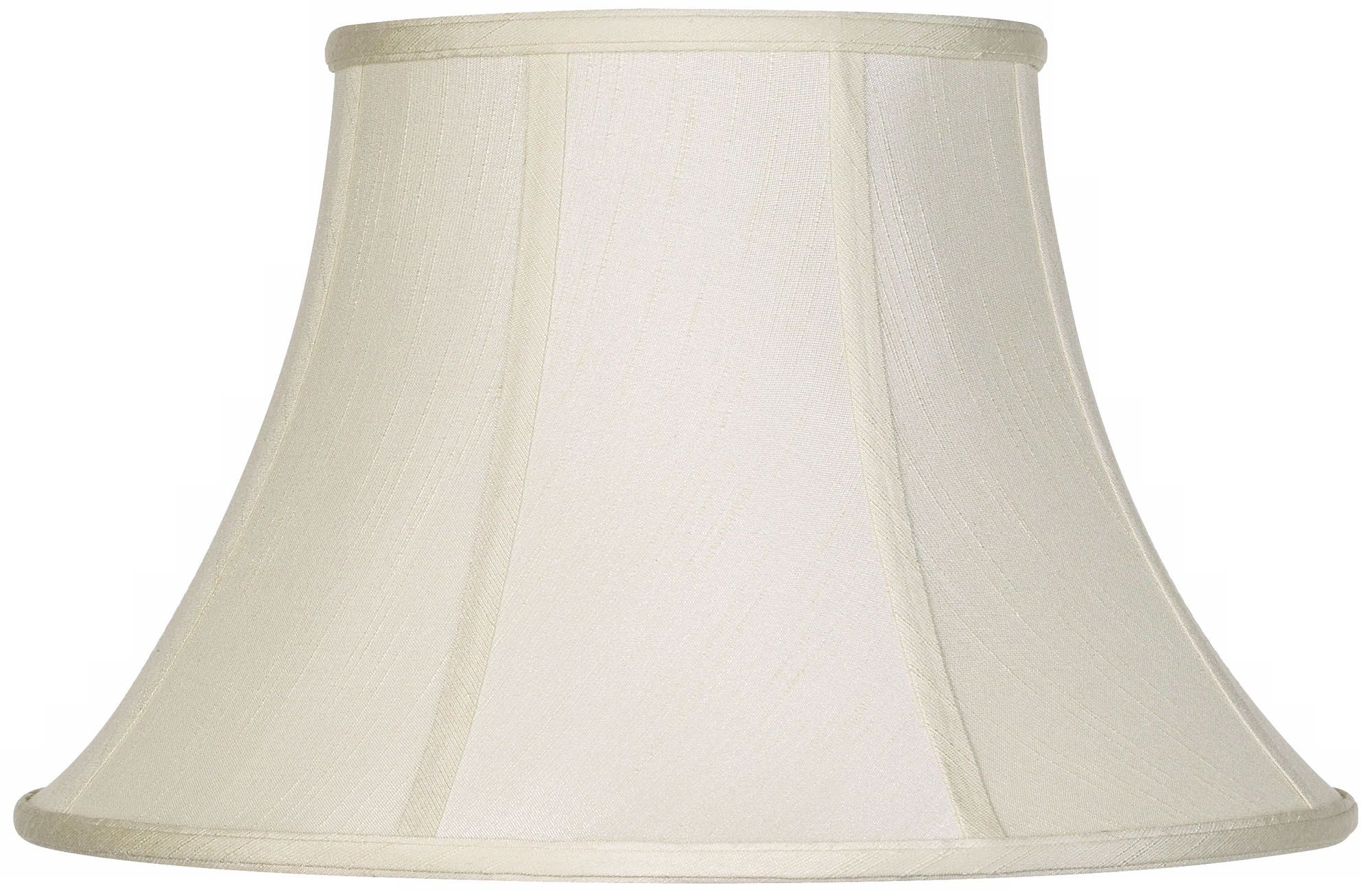 Imperial Collection Creme Bell Lamp Shade 9x17x11 Spider