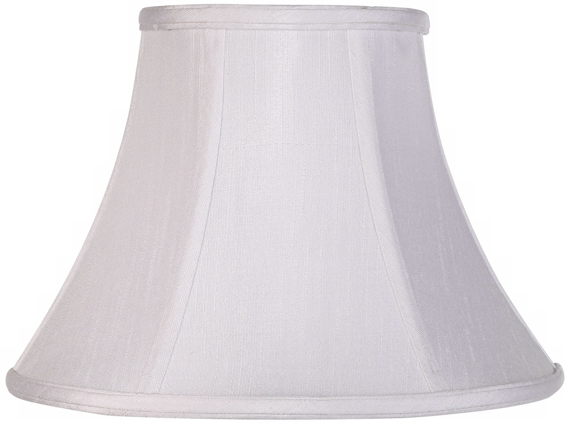 Imperial Collection White Bell Lamp Shade 6x12x9 (Spider)