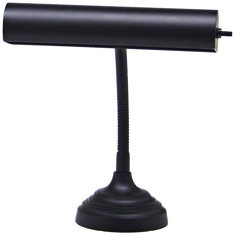 Image 2 House of Troy Advent Black Piano Desk Lamp
