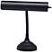 House of Troy Advent Black Piano Desk Lamp