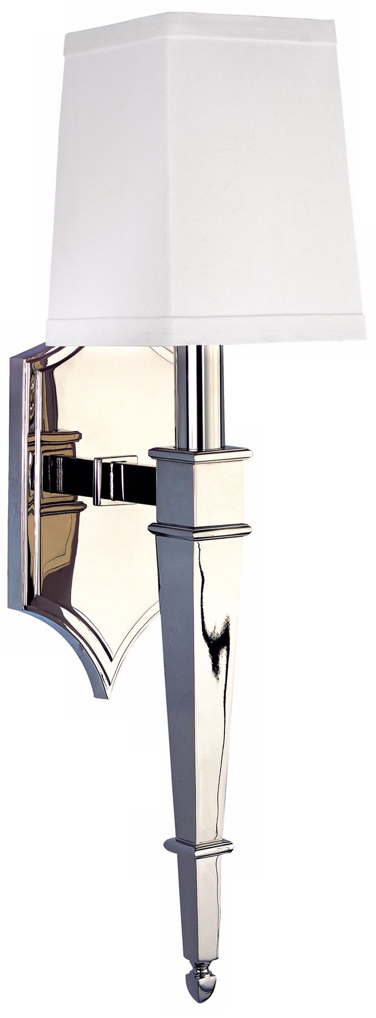Hudson Valley Norwich Polished Nickel 1-Light Wall Sconce
