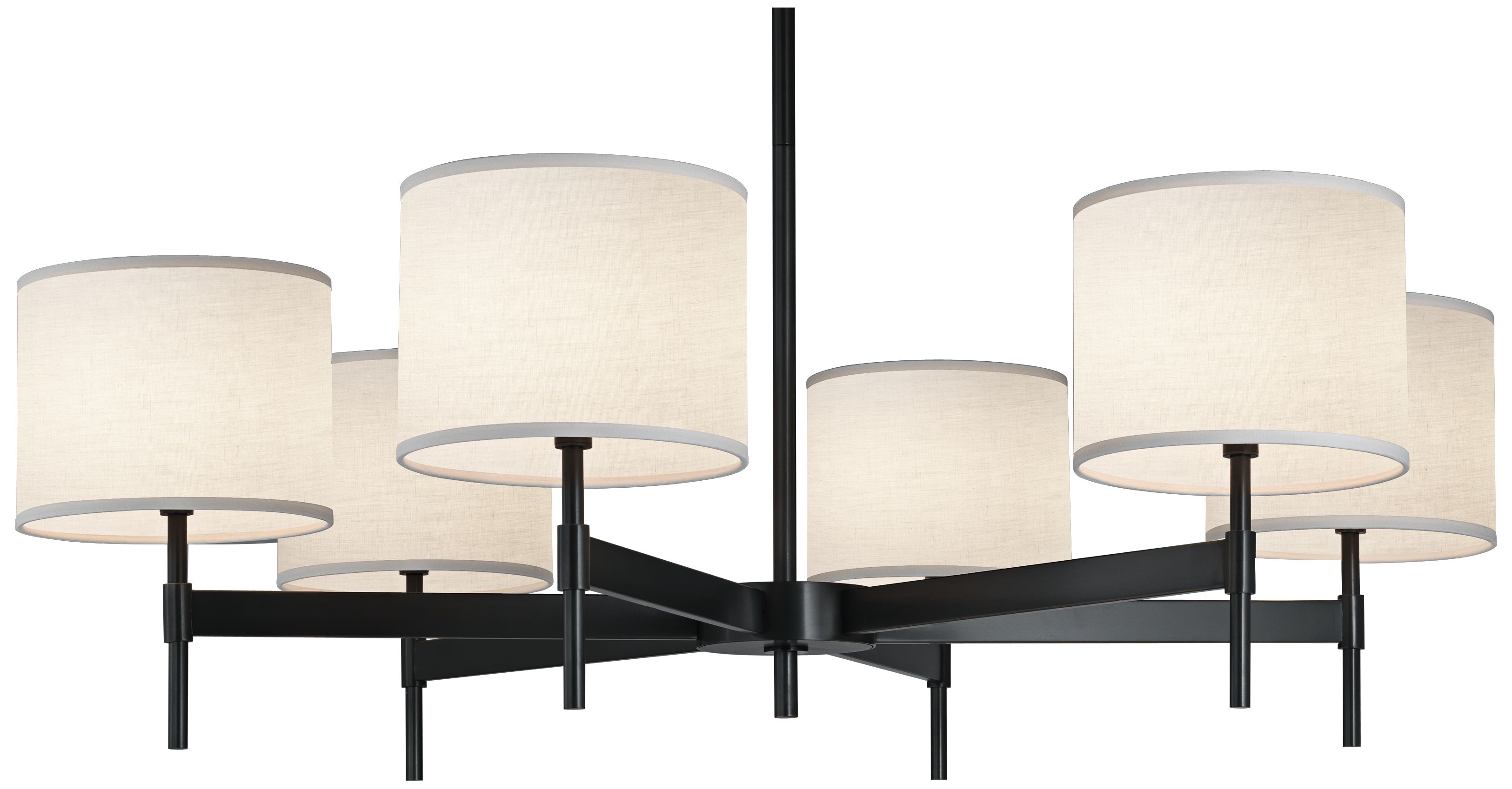 Echo 6-Light Deep Patina Bronze Chandelier