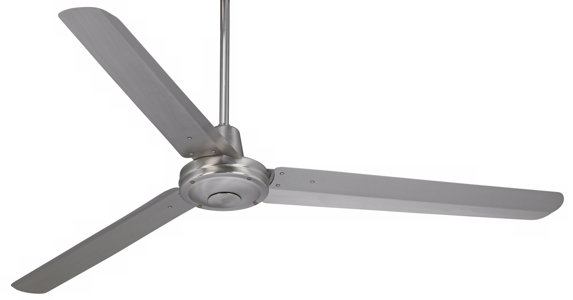 60 Turbina Brushed Nickel Ceiling Fan R4144 Lamps Plus