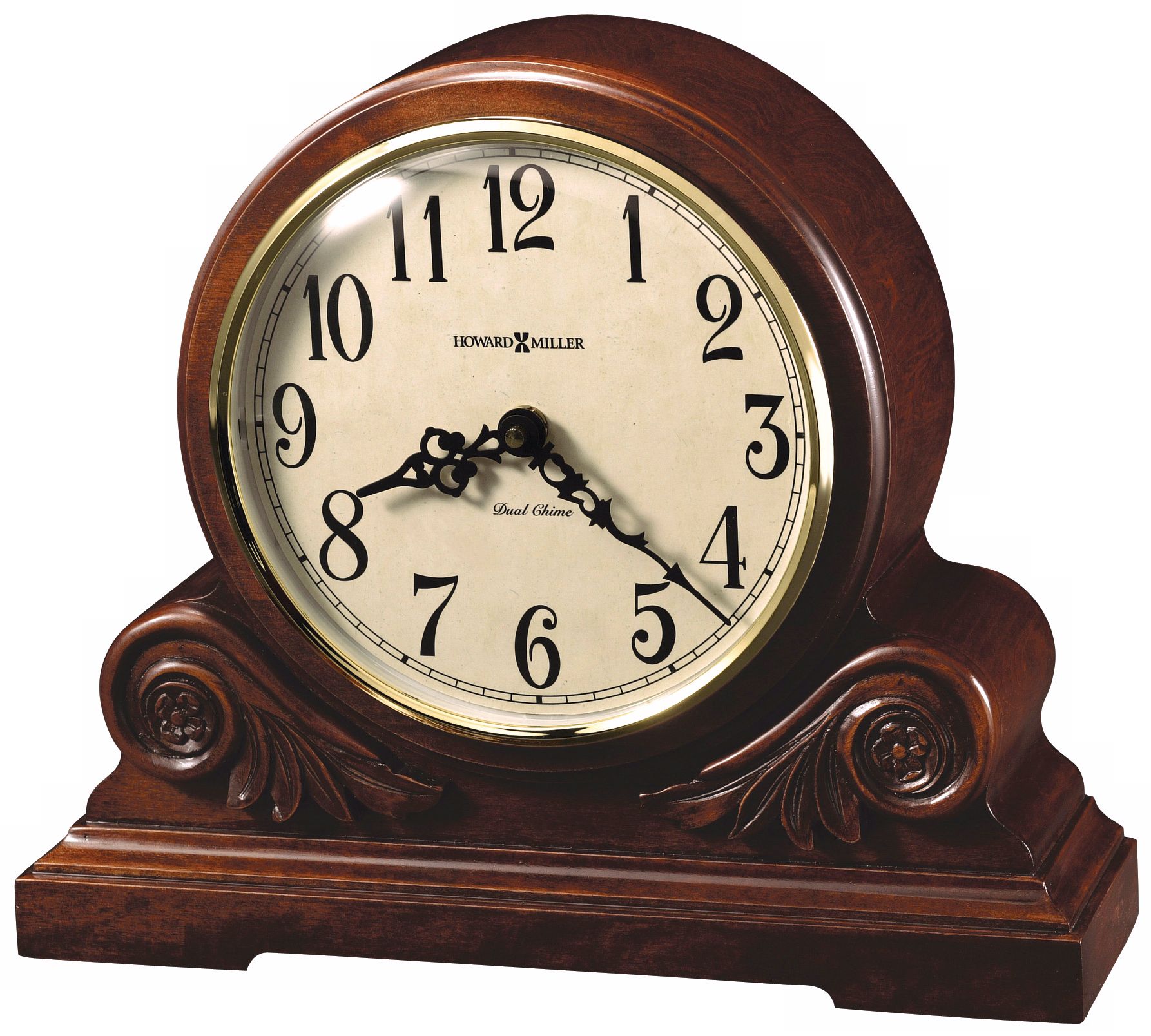 Desiree 12 1/4" Wide Chiming Table Mantel Clock
