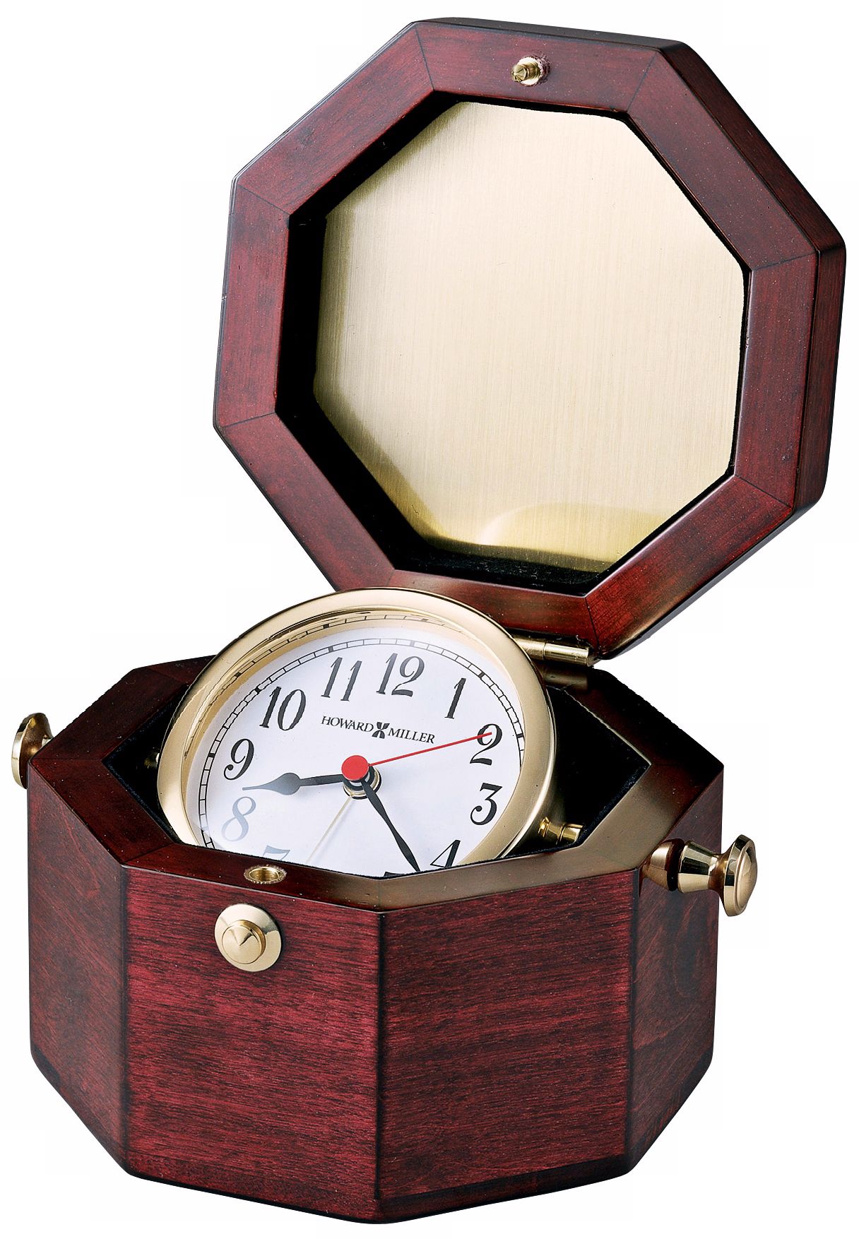 Howard Miller Chronometer 7" Wide  Alarm Clock