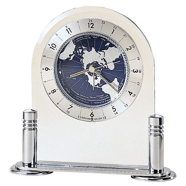 Howard Miller Discoverer 6 1 4 High Desk Alarm Clock R4947