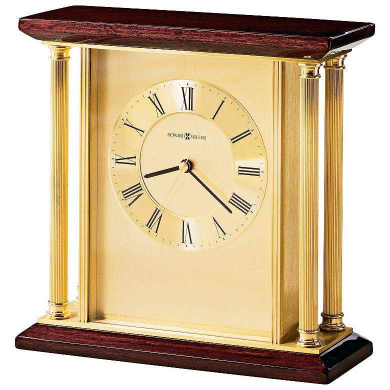 Howard Miller Carlton 9 Wide Desk Clock R4950 Lamps Plus