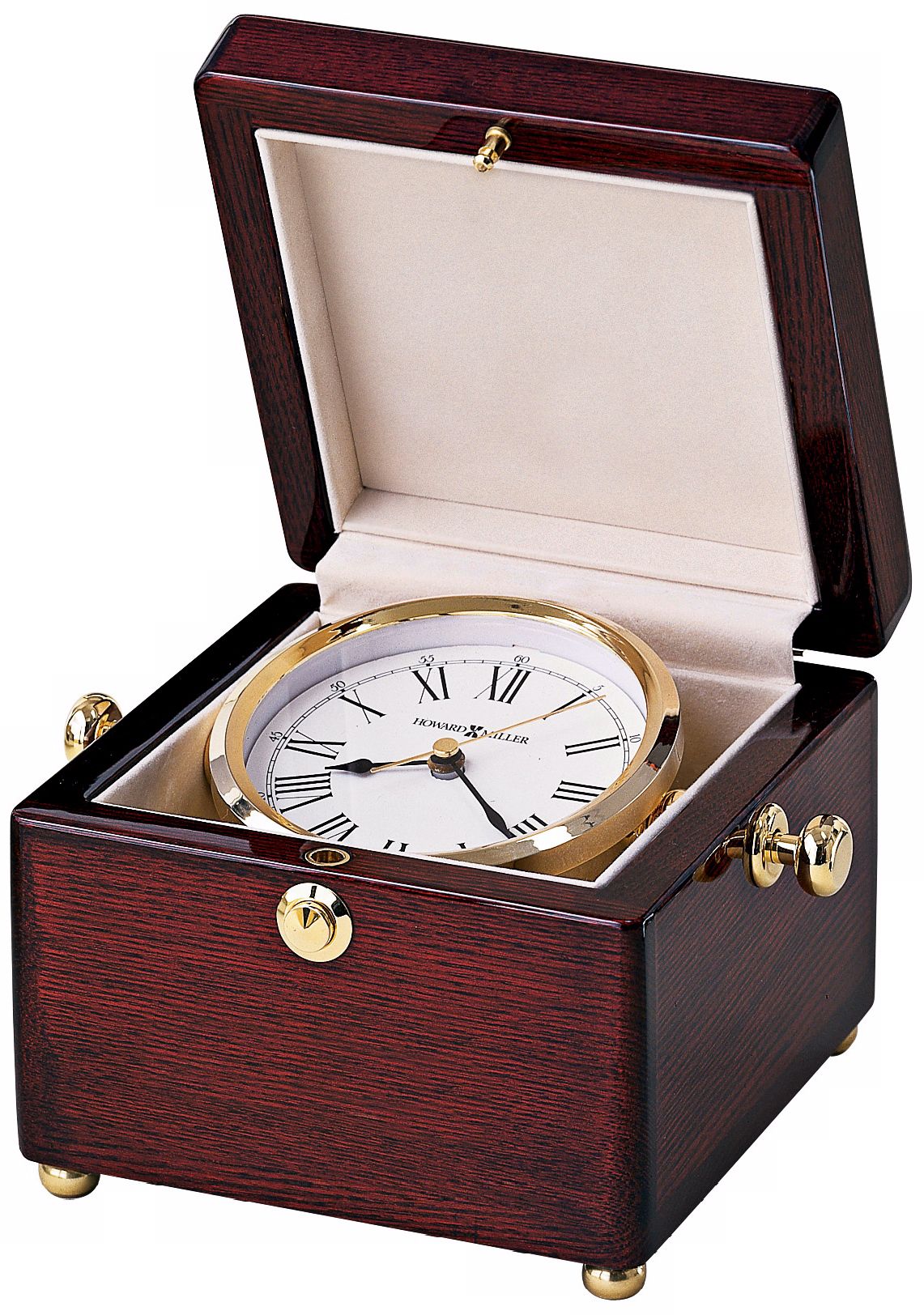 Howard Miller Bailey 6 1/2" Wide Chronometer Table Clock