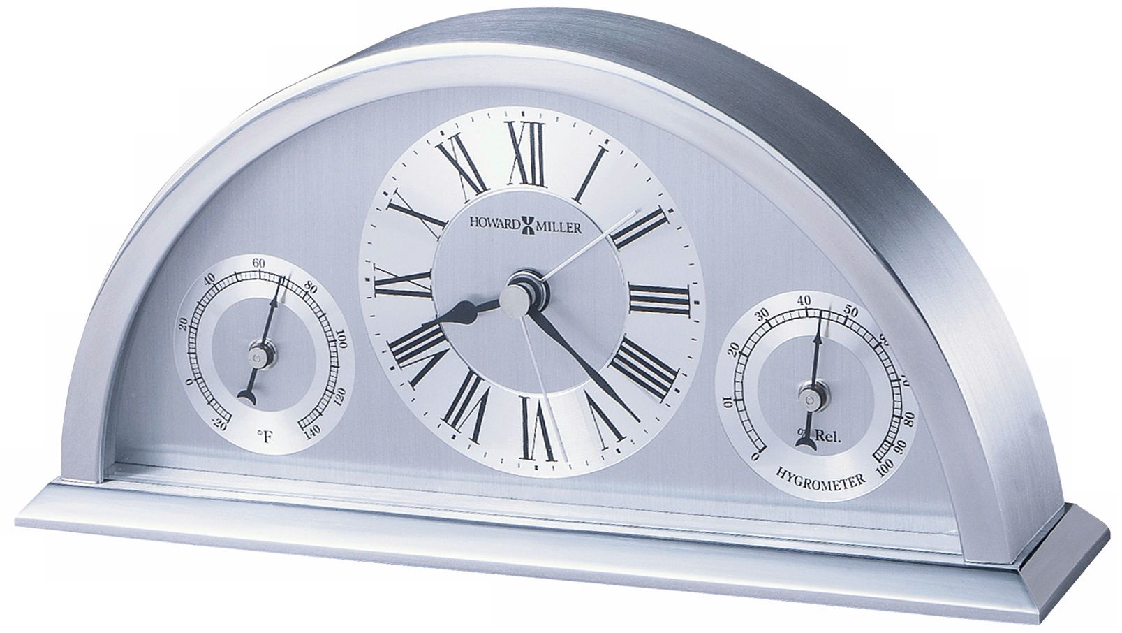 Howard Miller Weatherton 8" Wide Weather Station Alarm Clock