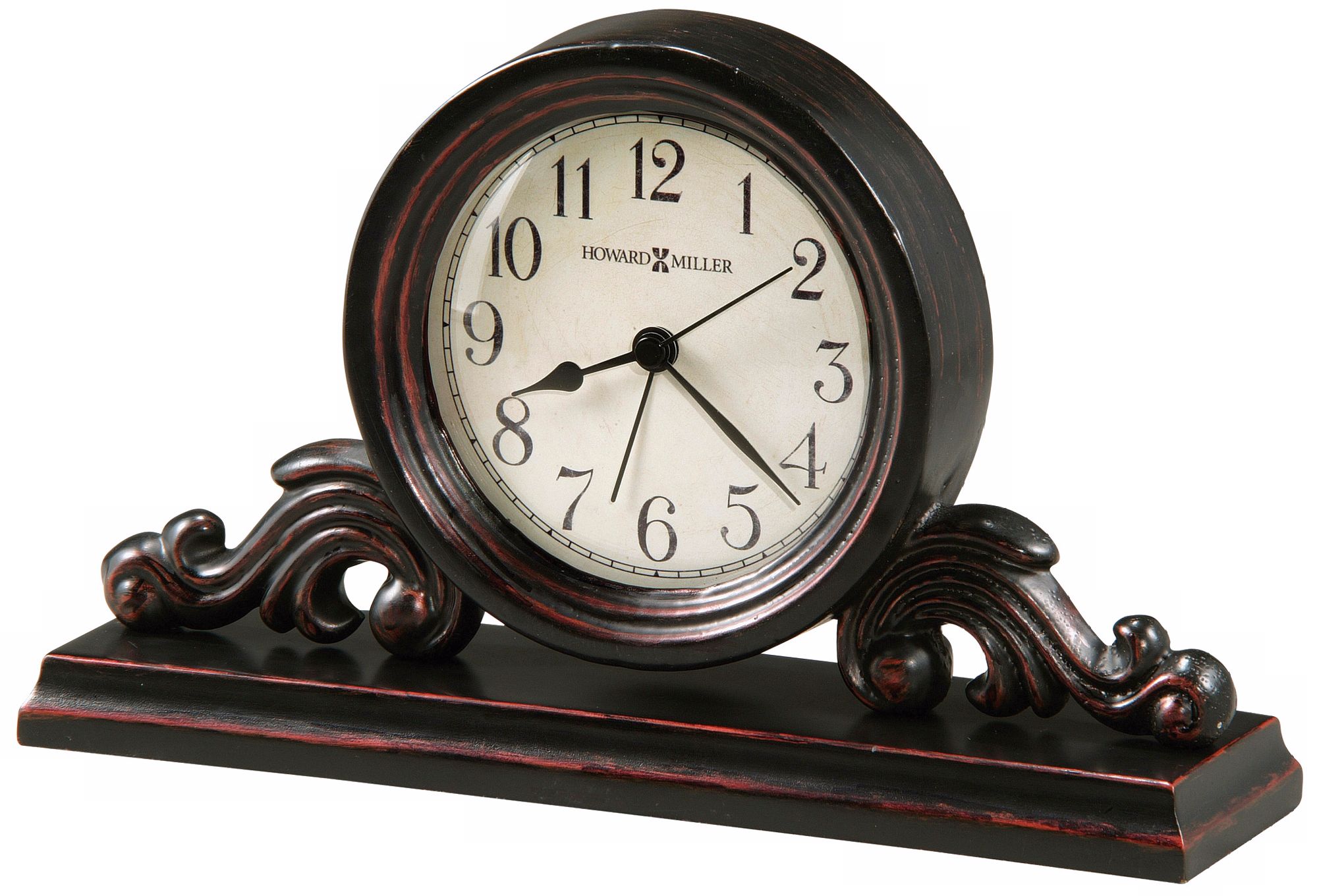 Howard Miller Bishop 9" Wide Mantel Alarm Clock