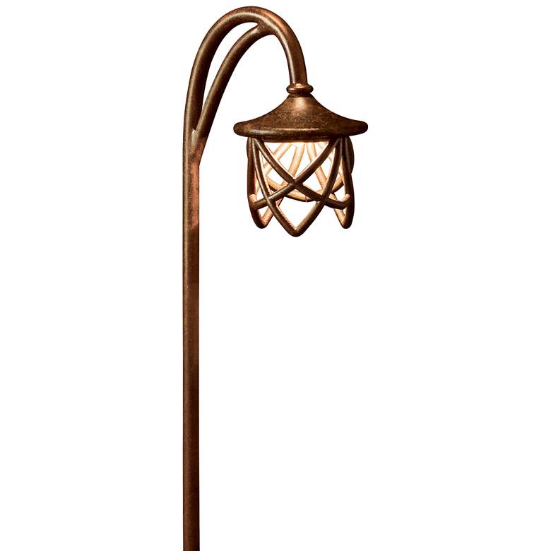 Kichler Cathedral 27&quot;H Tannery Bronze Landscape Path Light